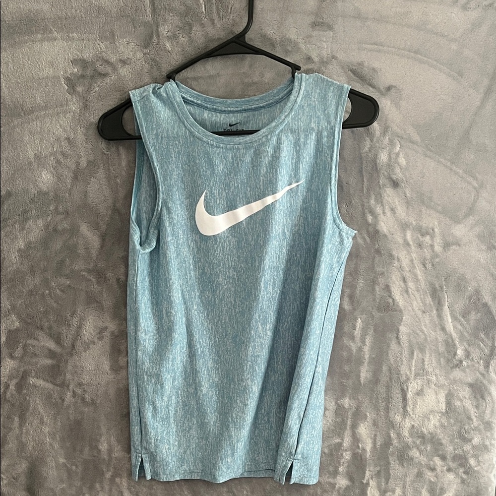Nike Light Blue Athletic Tank